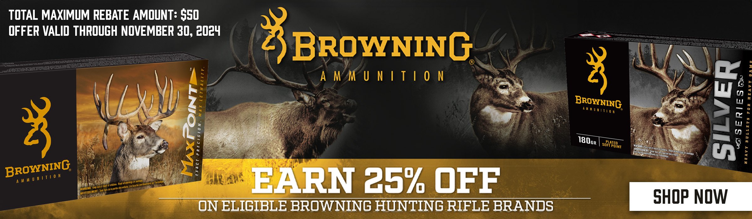 Browning Hunting Ammo Rebate